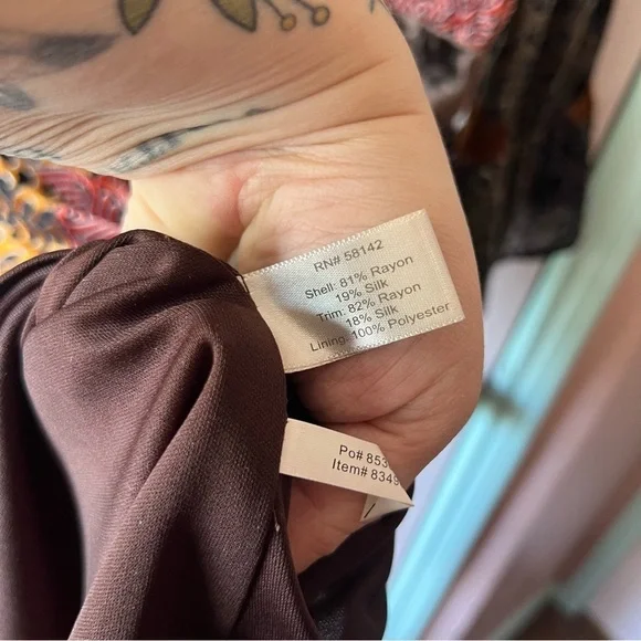 NWT Muse for Boston Proper Boho Velvet Mixed Dress Size 4 - Picture 7 of 11